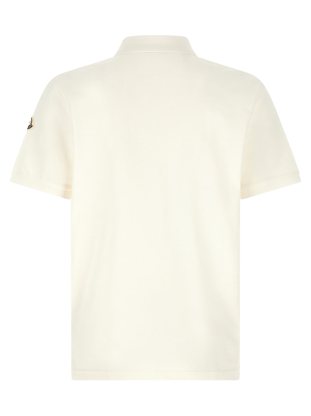 White Cotton Polo Shirt