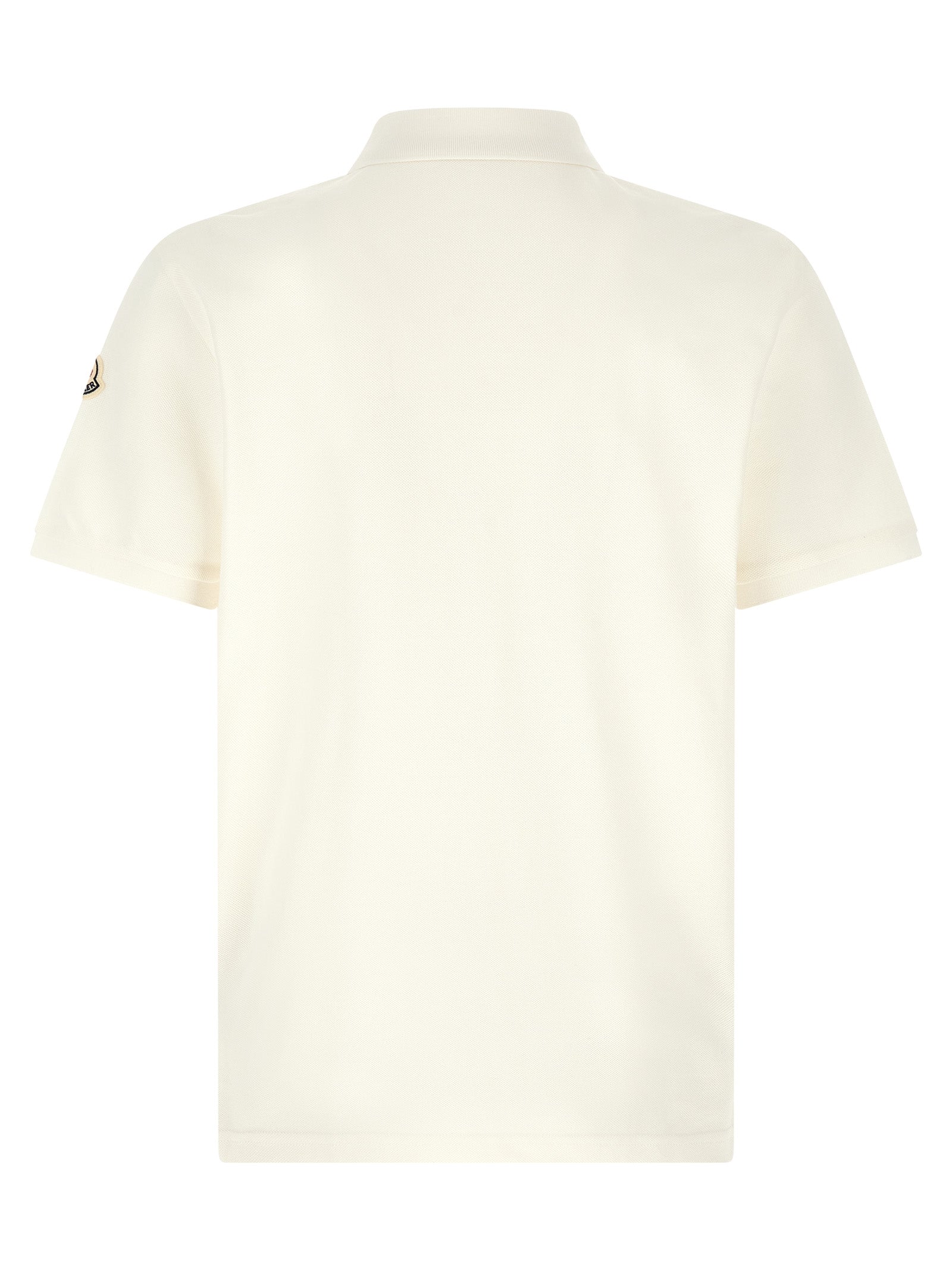 White Cotton Polo Shirt