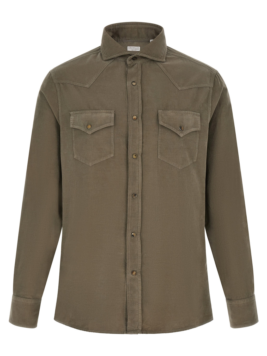 Bicolor Cotton Blouse