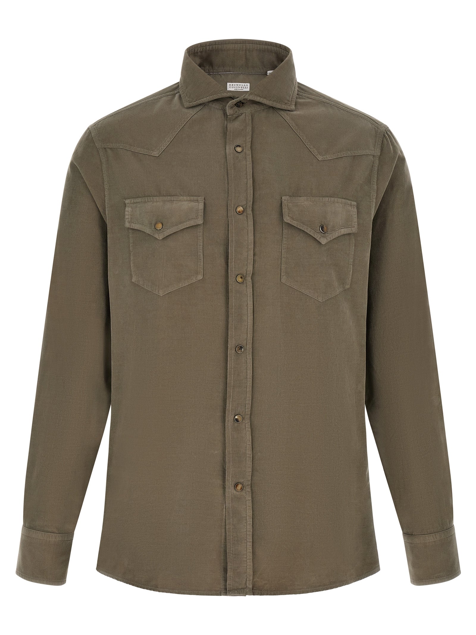 Bicolor Cotton Blouse