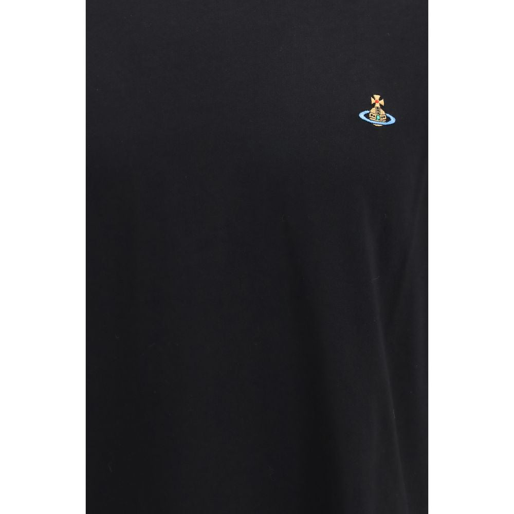 Black Cotton T-Shirt
