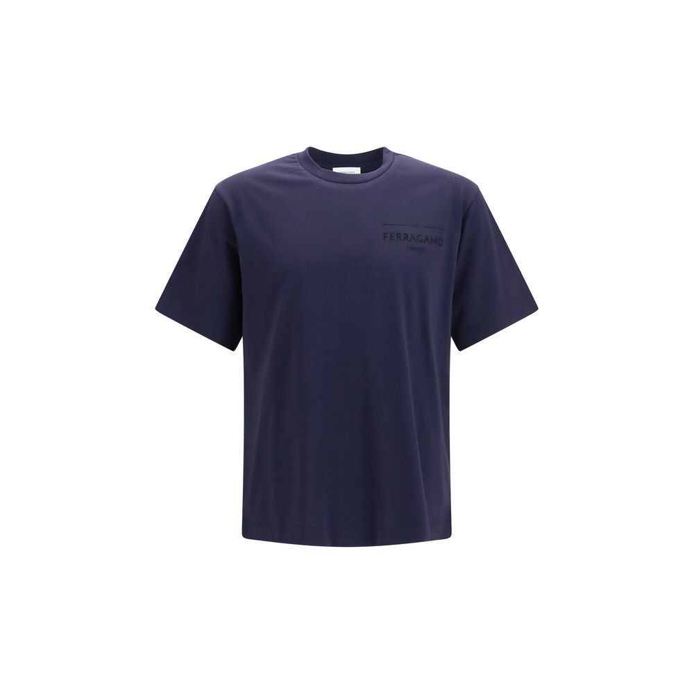 Blue Cotton T-Shirt