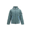 Bicolor Polyamide Full-Length Jacket