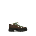 Brown Calf Leather Bos Taurus Lace-Up Boots