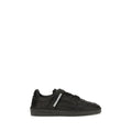 Black Calf Leather Bos Taurus Athletic Sneakers