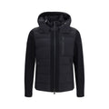 Black Goose Down Full-Length Jacket