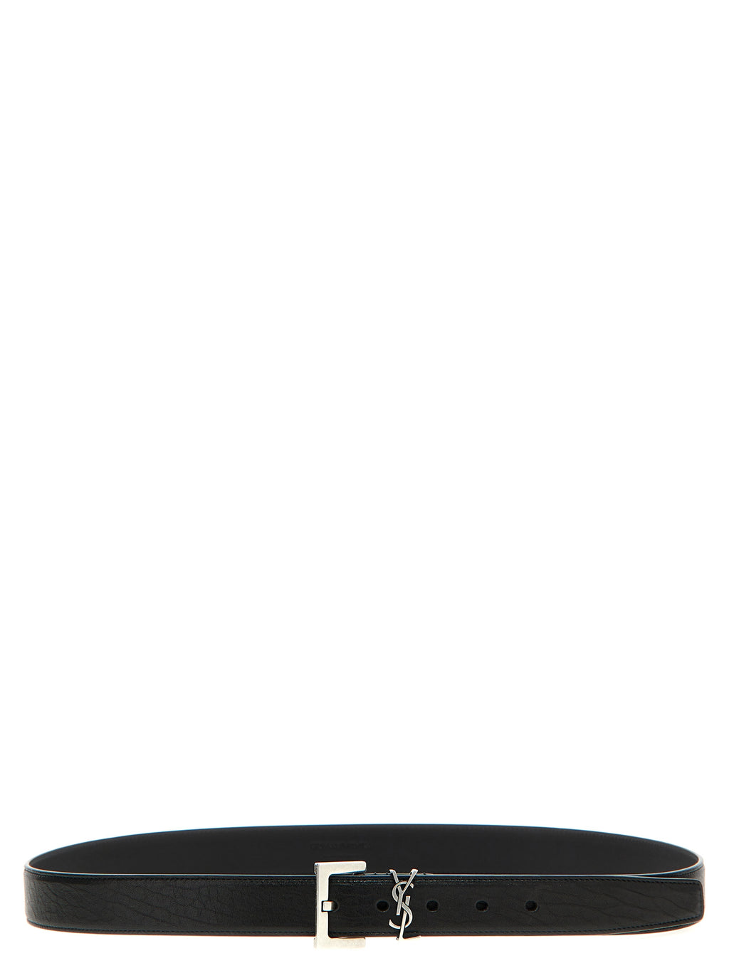 Black Leather Regular Belt