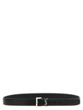 Black Leather Regular Belt