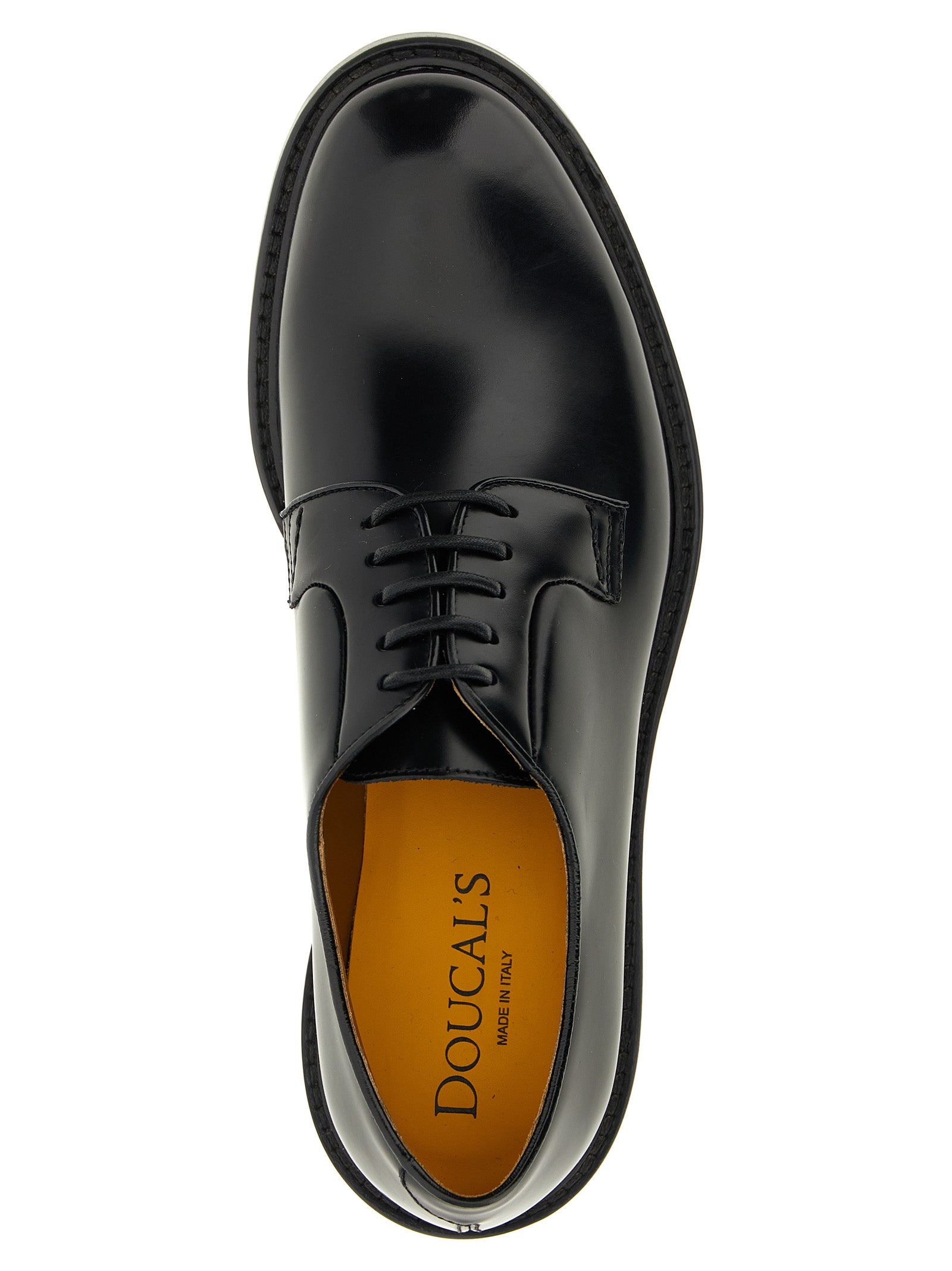Black Calfskin Oxfords And Derbies