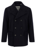 Blue Wool Coat