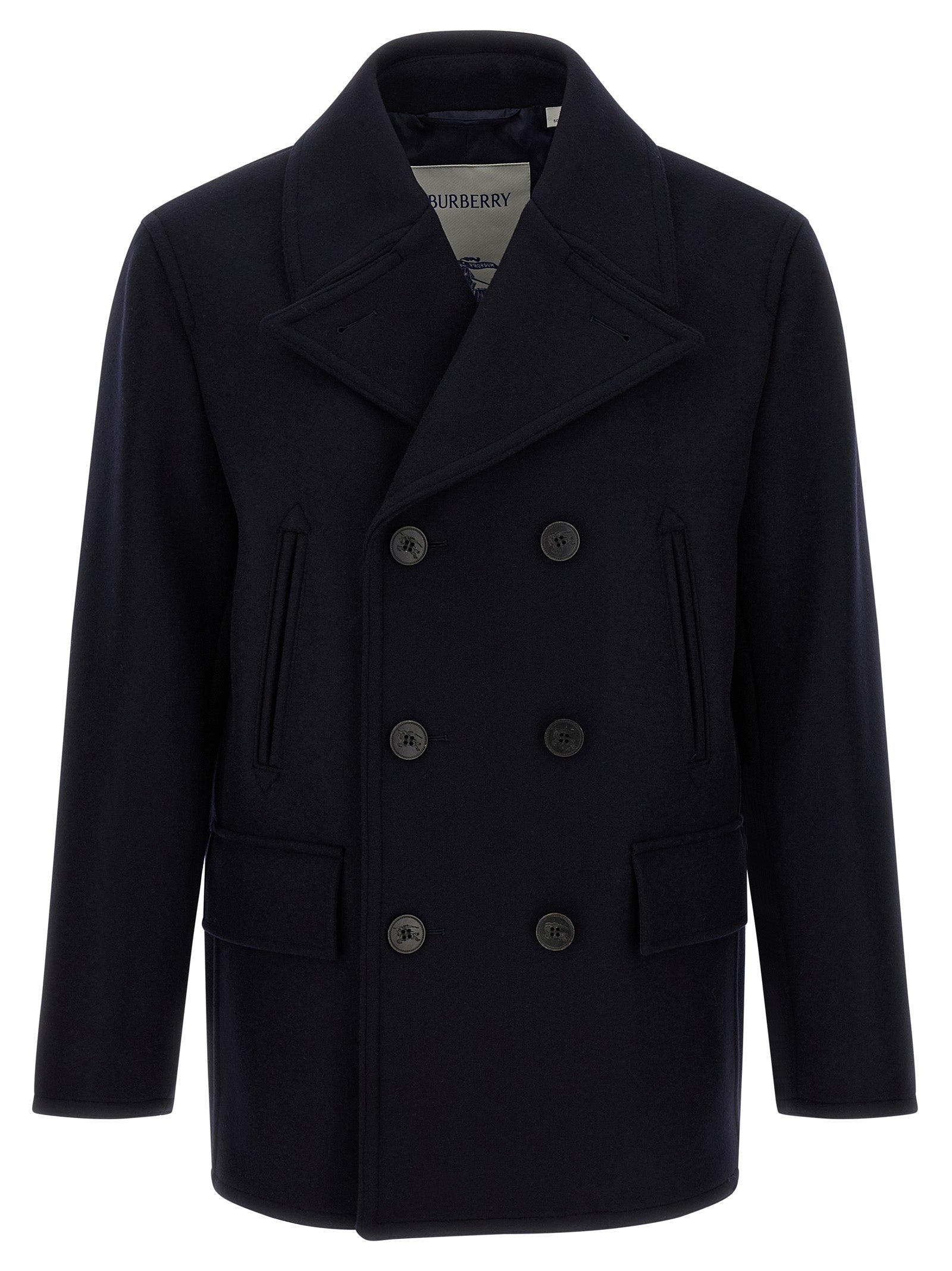 Blue Wool Coat