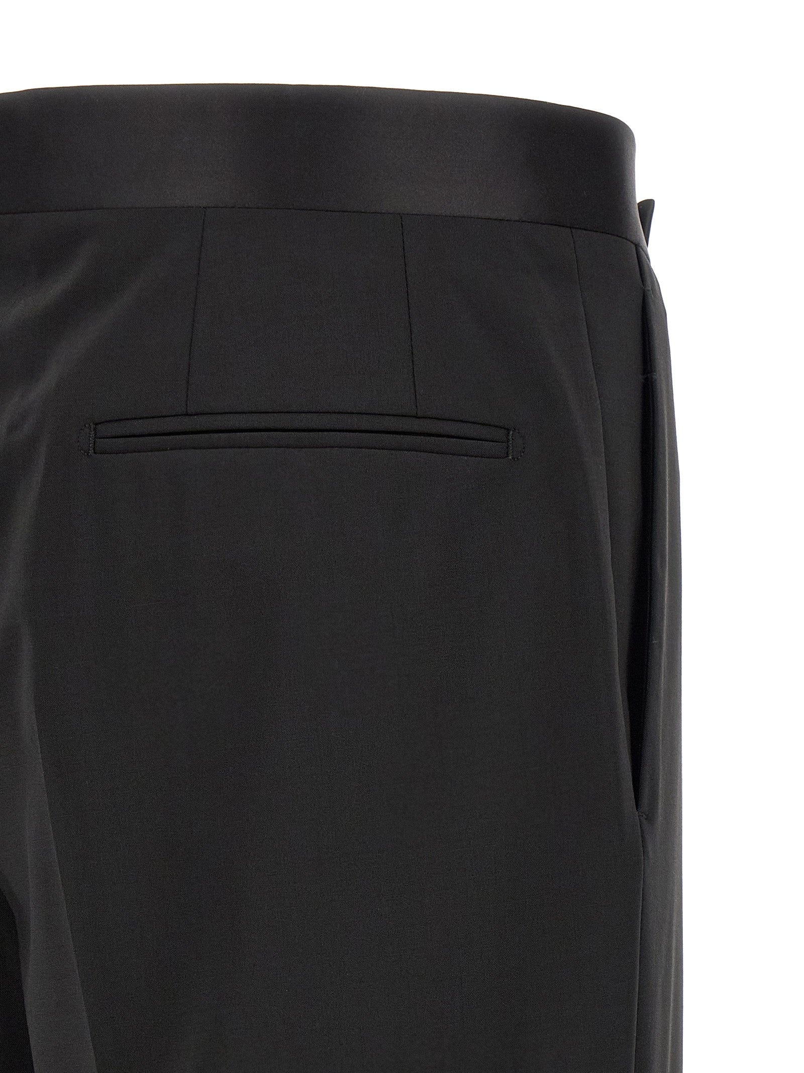 Black Virgin Wool Tuxedo