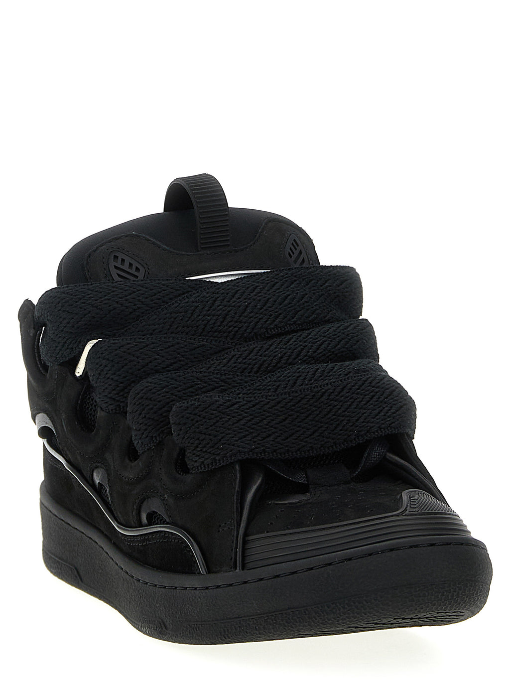 Black Calfskin Sneakers