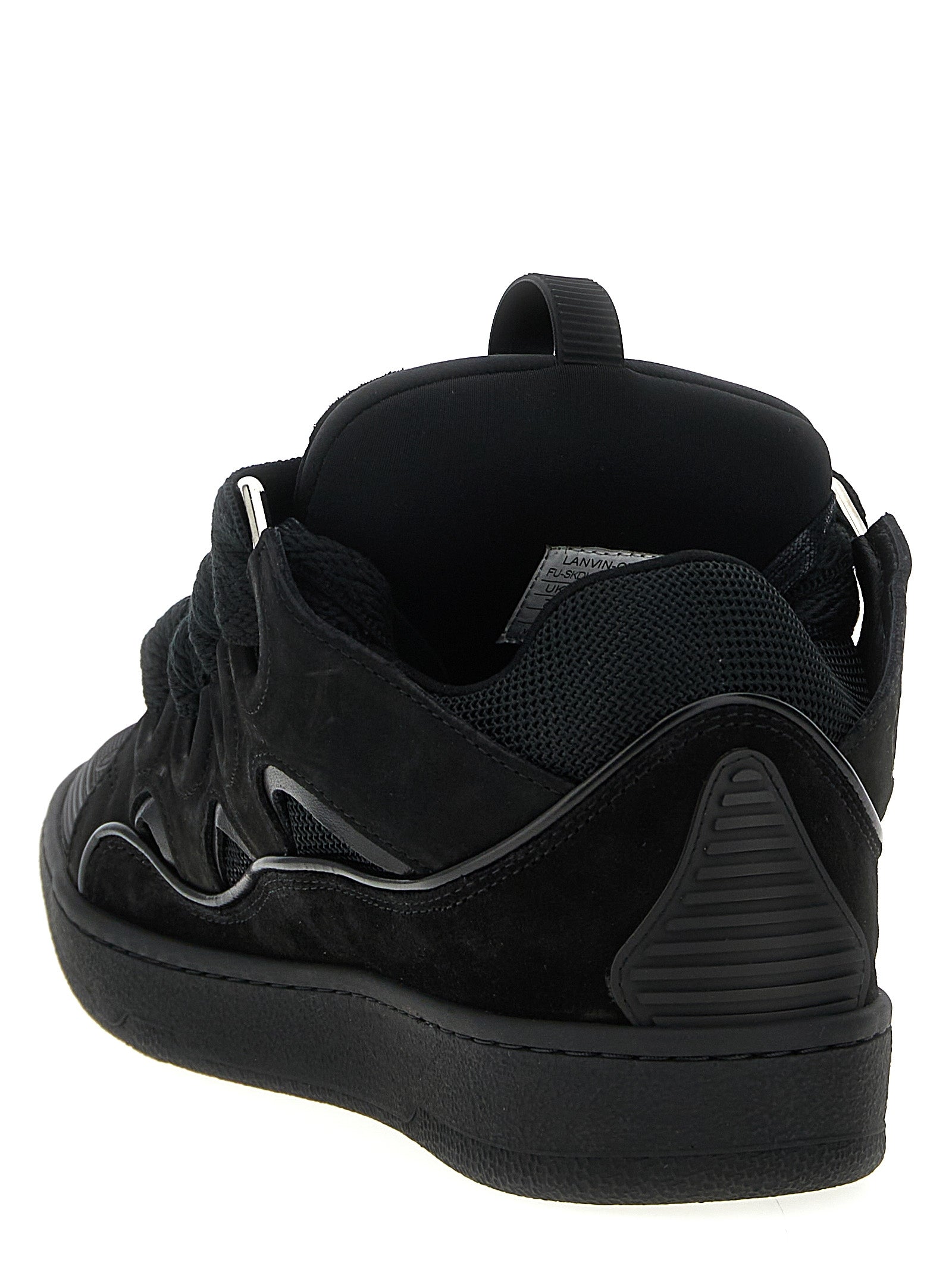 Black Calfskin Sneakers