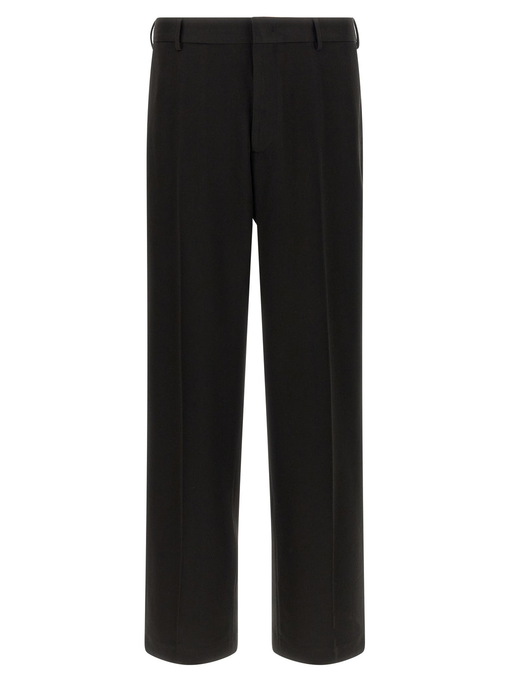 Black Polyester Dress Pants