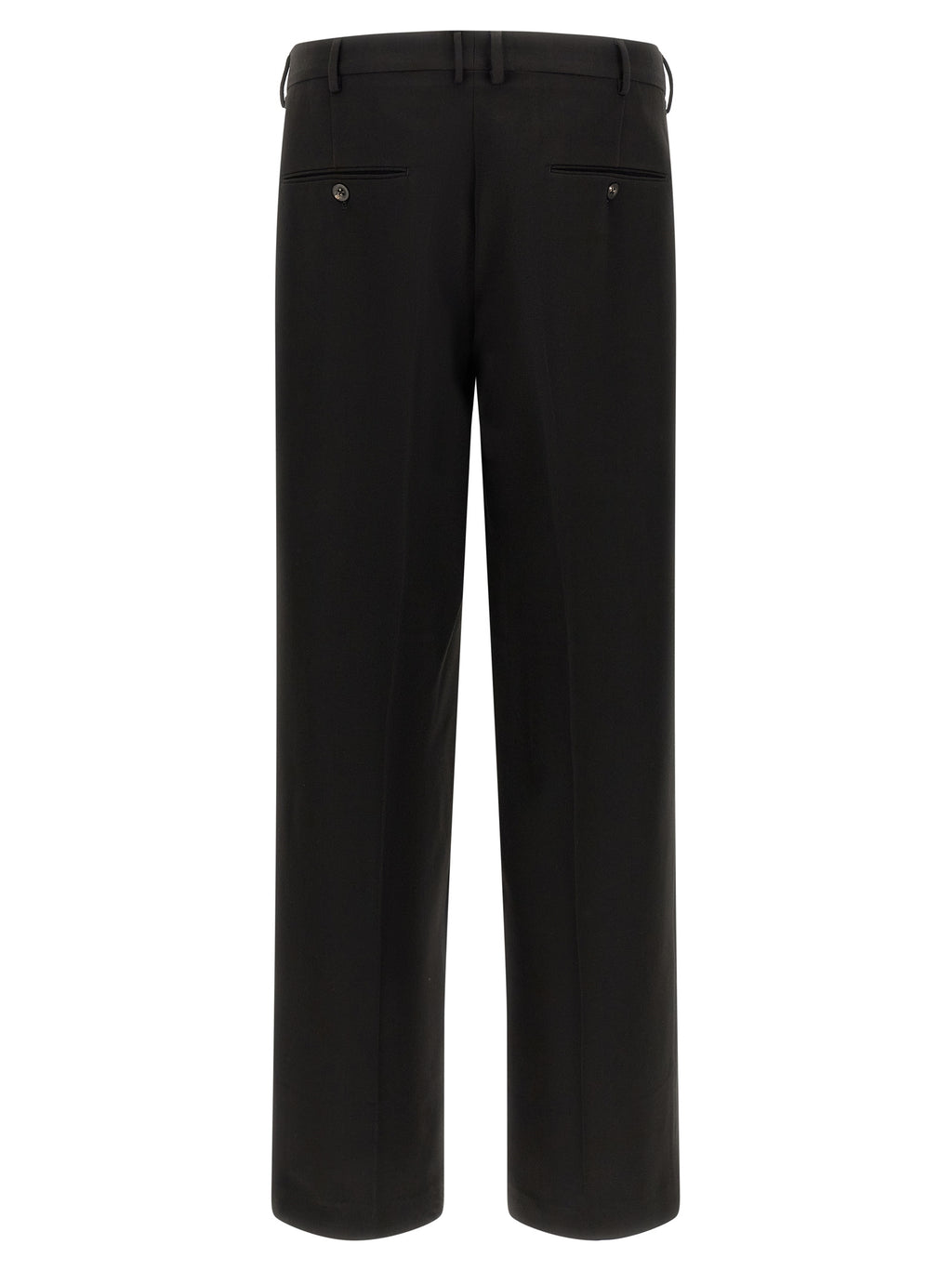 Black Polyester Dress Pants