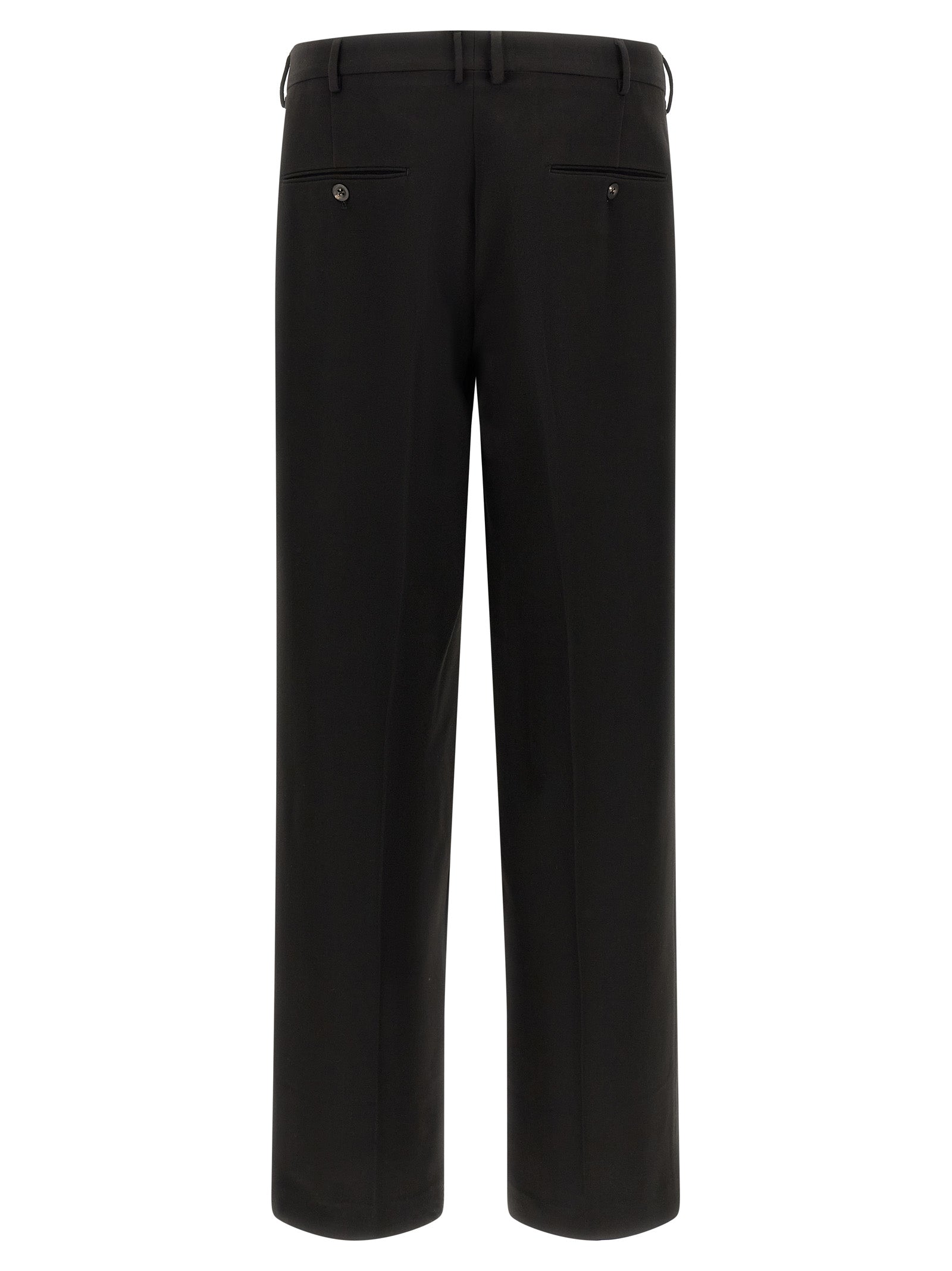 Black Polyester Dress Pants