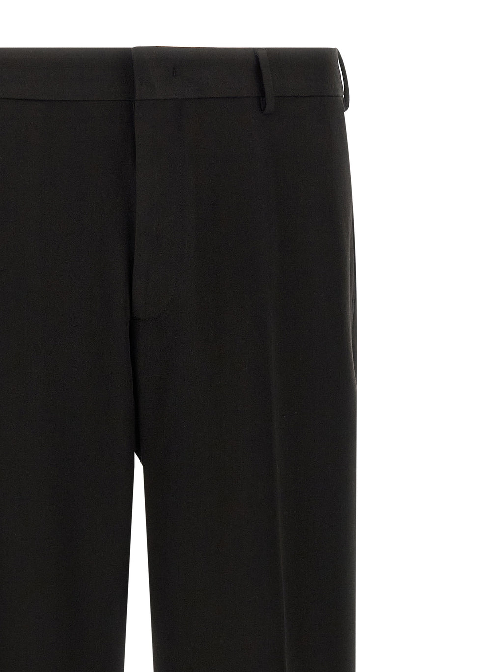 Black Polyester Dress Pants