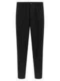 Black Virgin Wool Pants