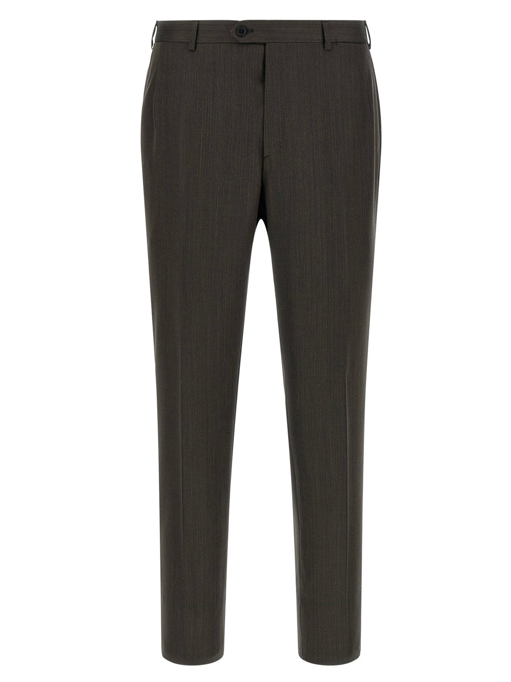 Brown Wool Two-Piece Suit