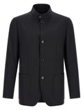 Black Virgin Wool Blazer