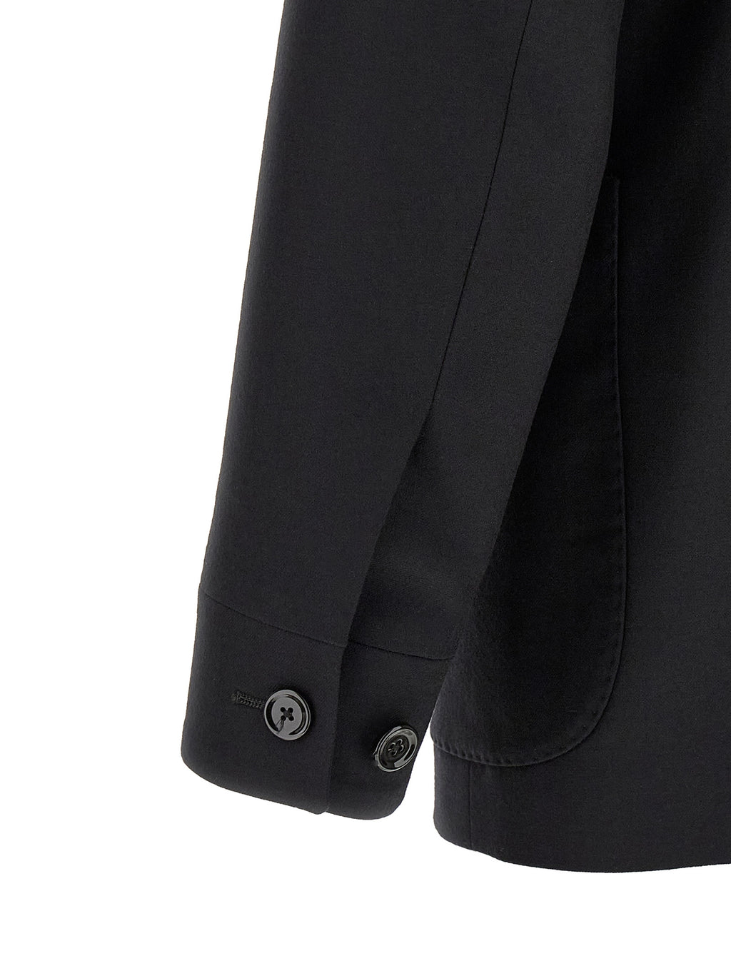 Black Virgin Wool Blazer