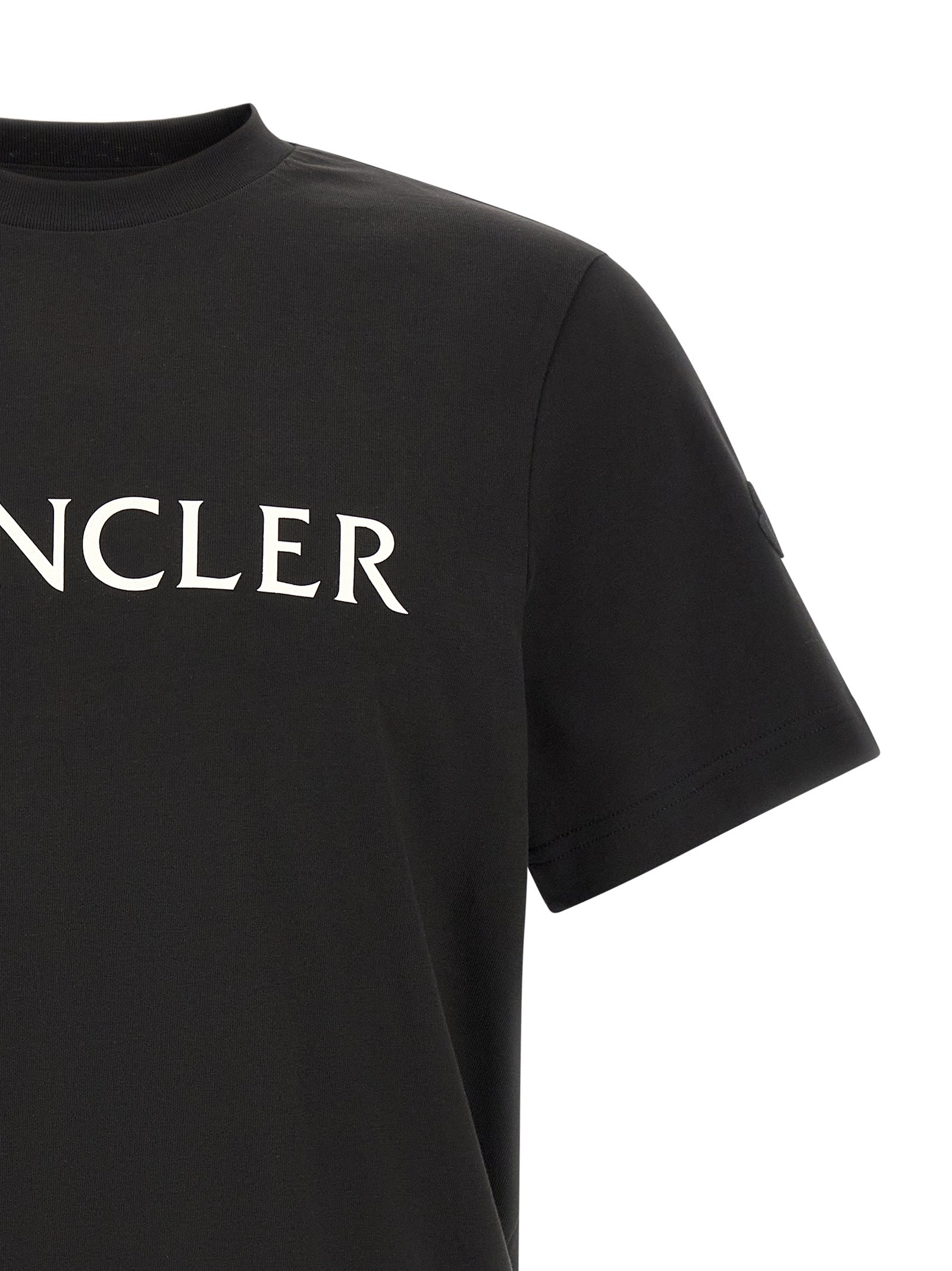 Black Cotton T-Shirt