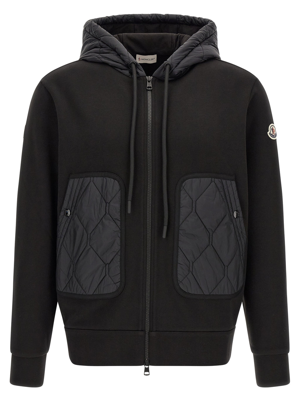 Black Polyamide Cardigan