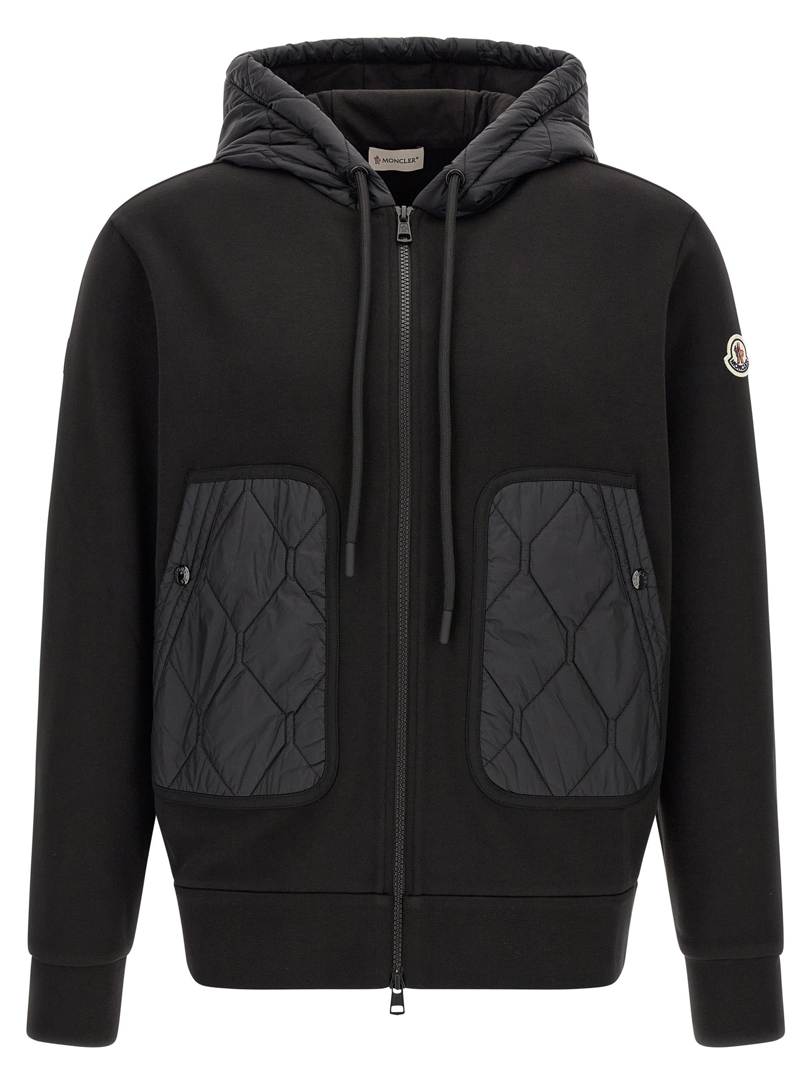 Black Polyamide Cardigan