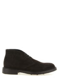 Brown Lamb Leather Ankle Boots