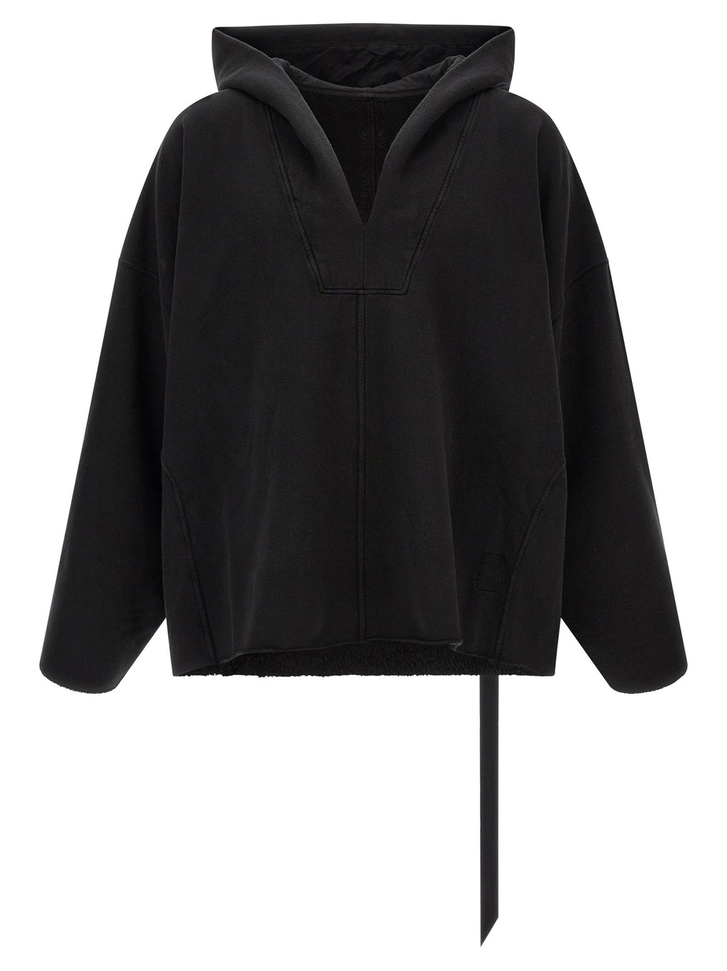 Black Cotton Sweatshirt