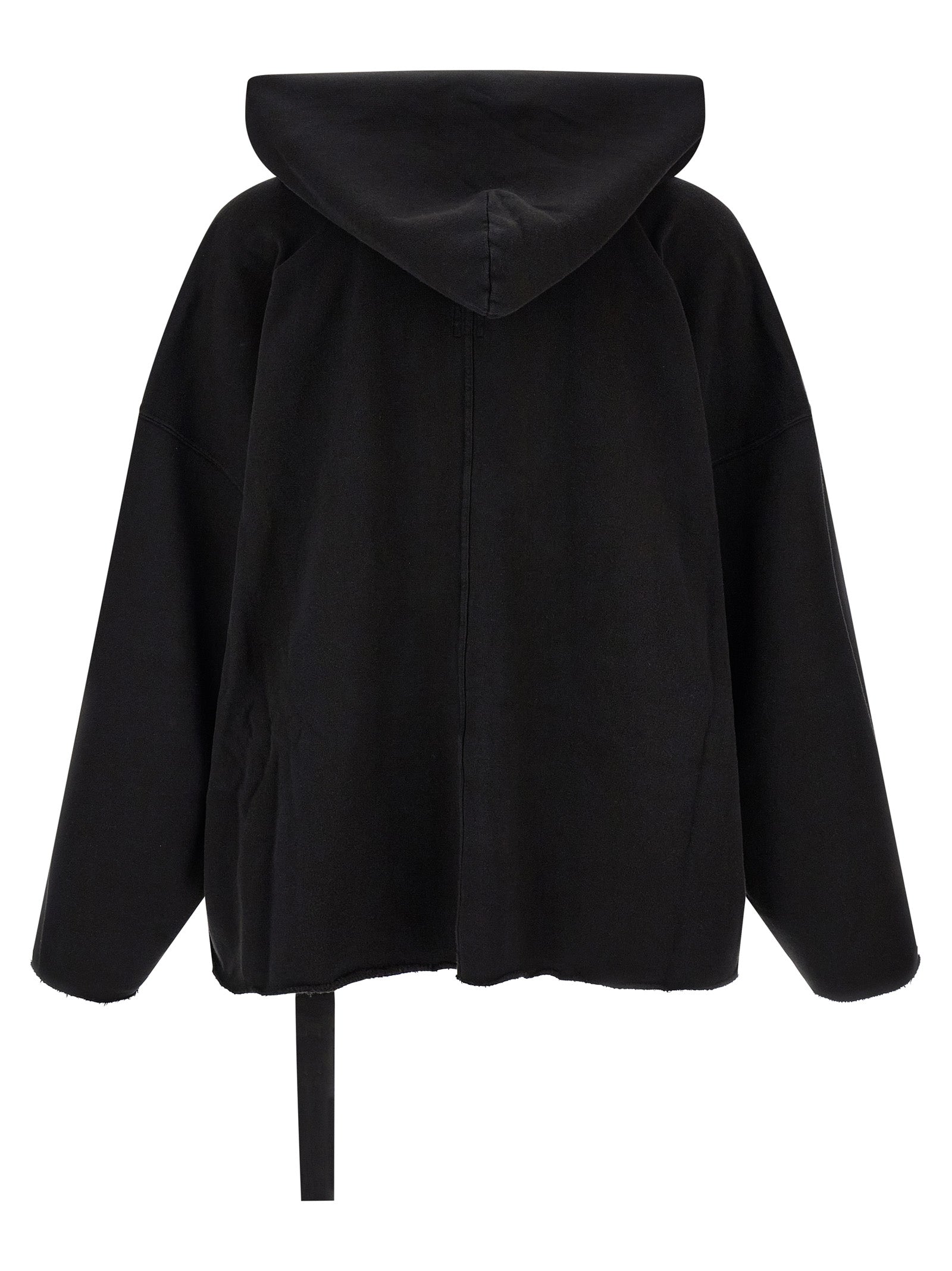 Black Cotton Sweatshirt
