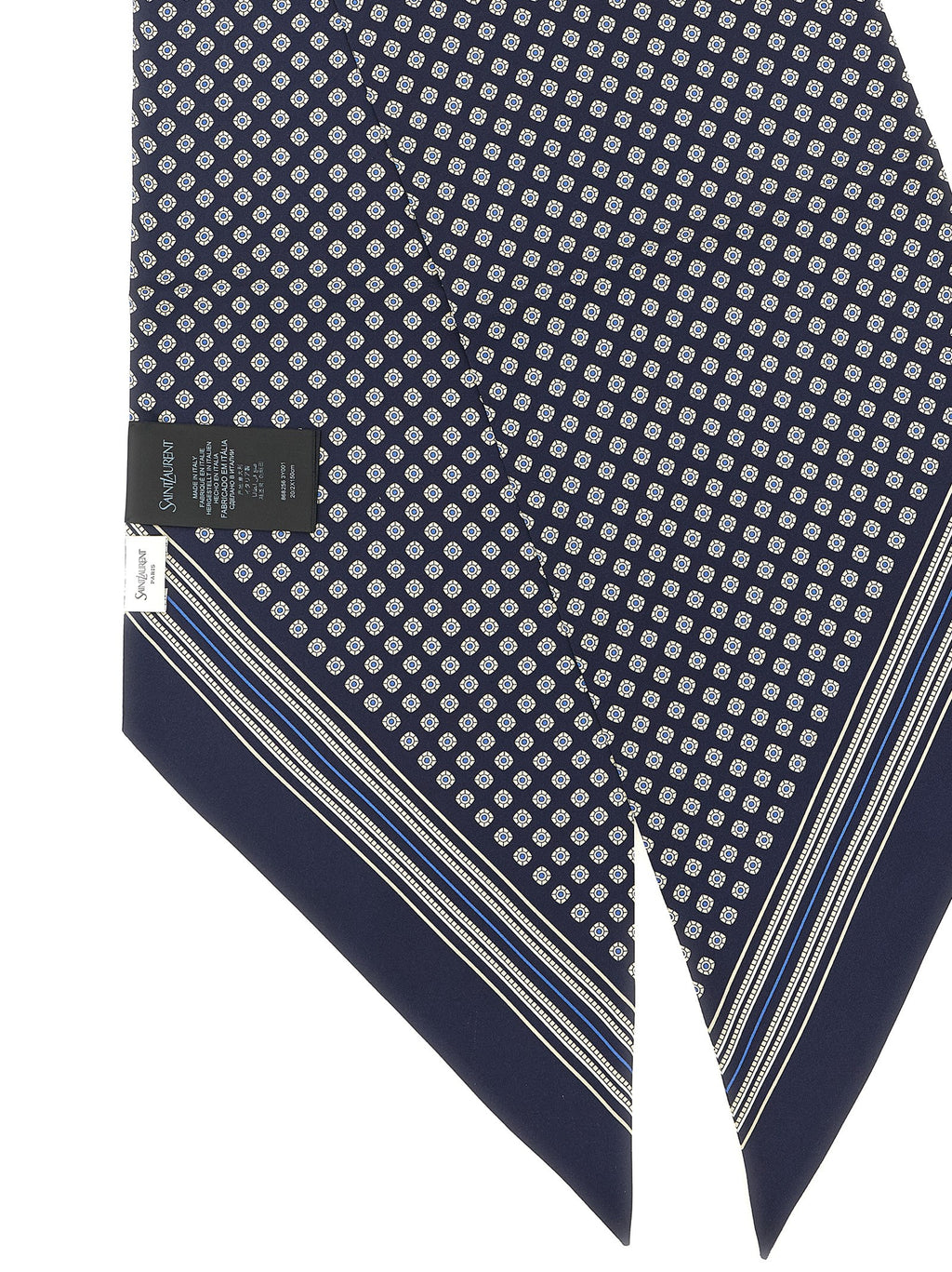 Blue Silk Foulard