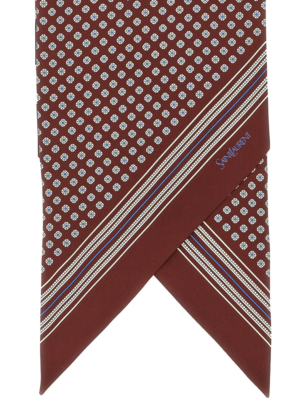 Bordeaux Silk Foulard