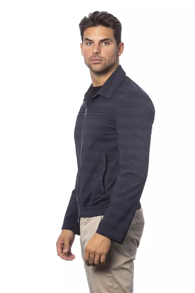 Blue Wool Light Jacket