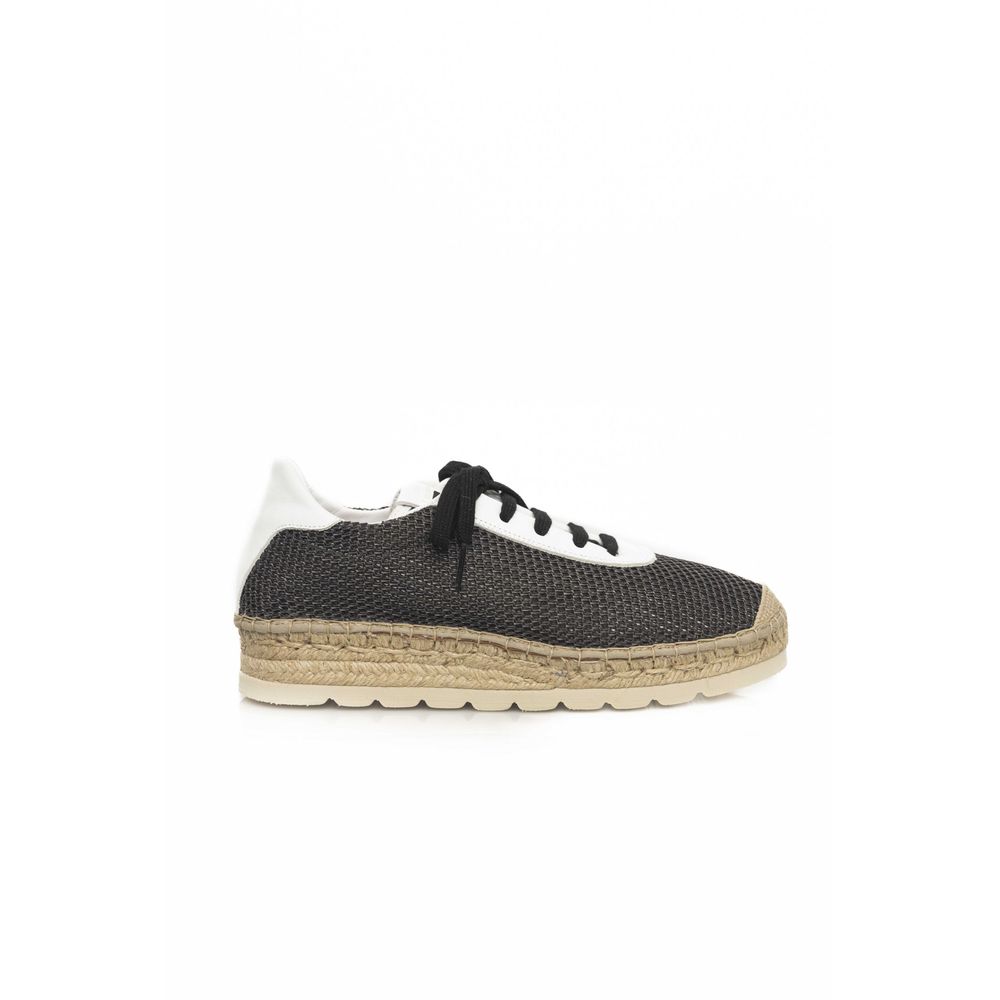 Black Calfskin Men Sneaker