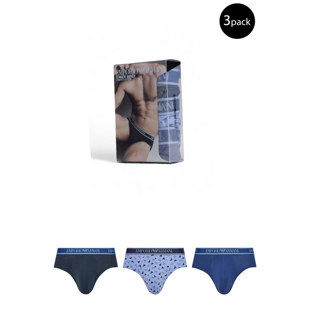 Blue Cotton Briefs