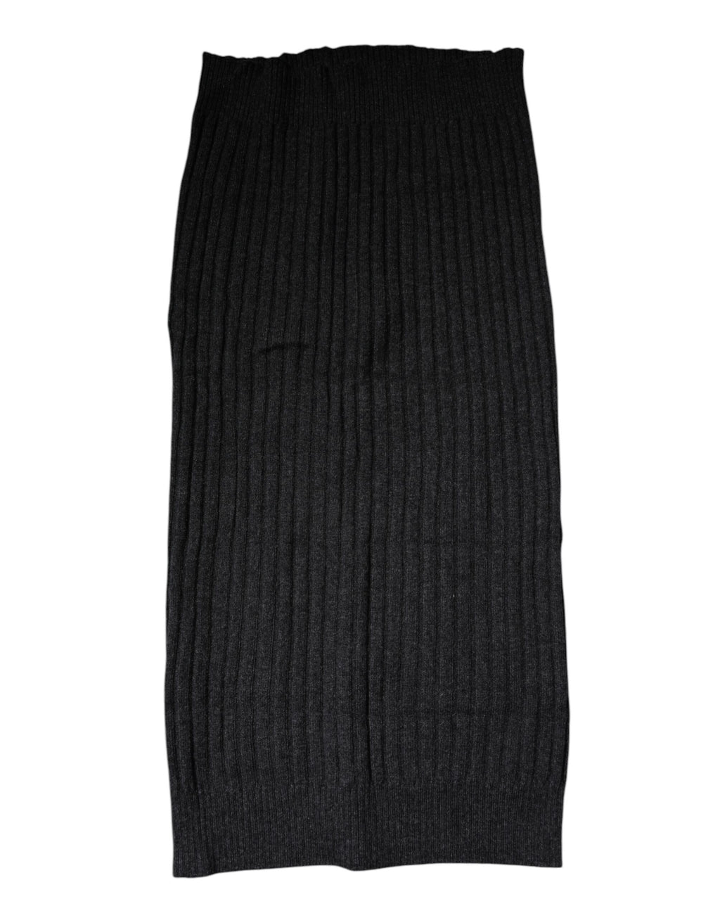 Black Cashmere Knitted Neck Warmer Foulard Scarf