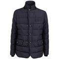 Blue Polyester Coat