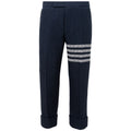 Blue Marabou Casual Pants