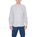 Beige Linen Dress Shirt