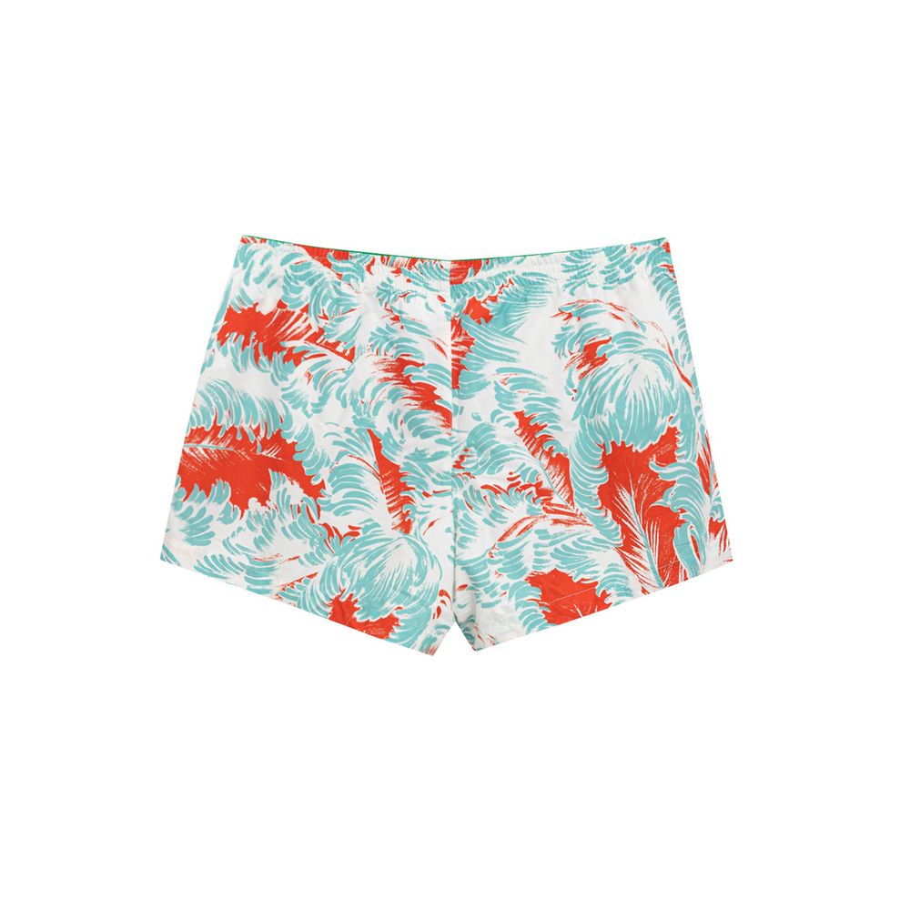 White Polyamide Swim Shorts