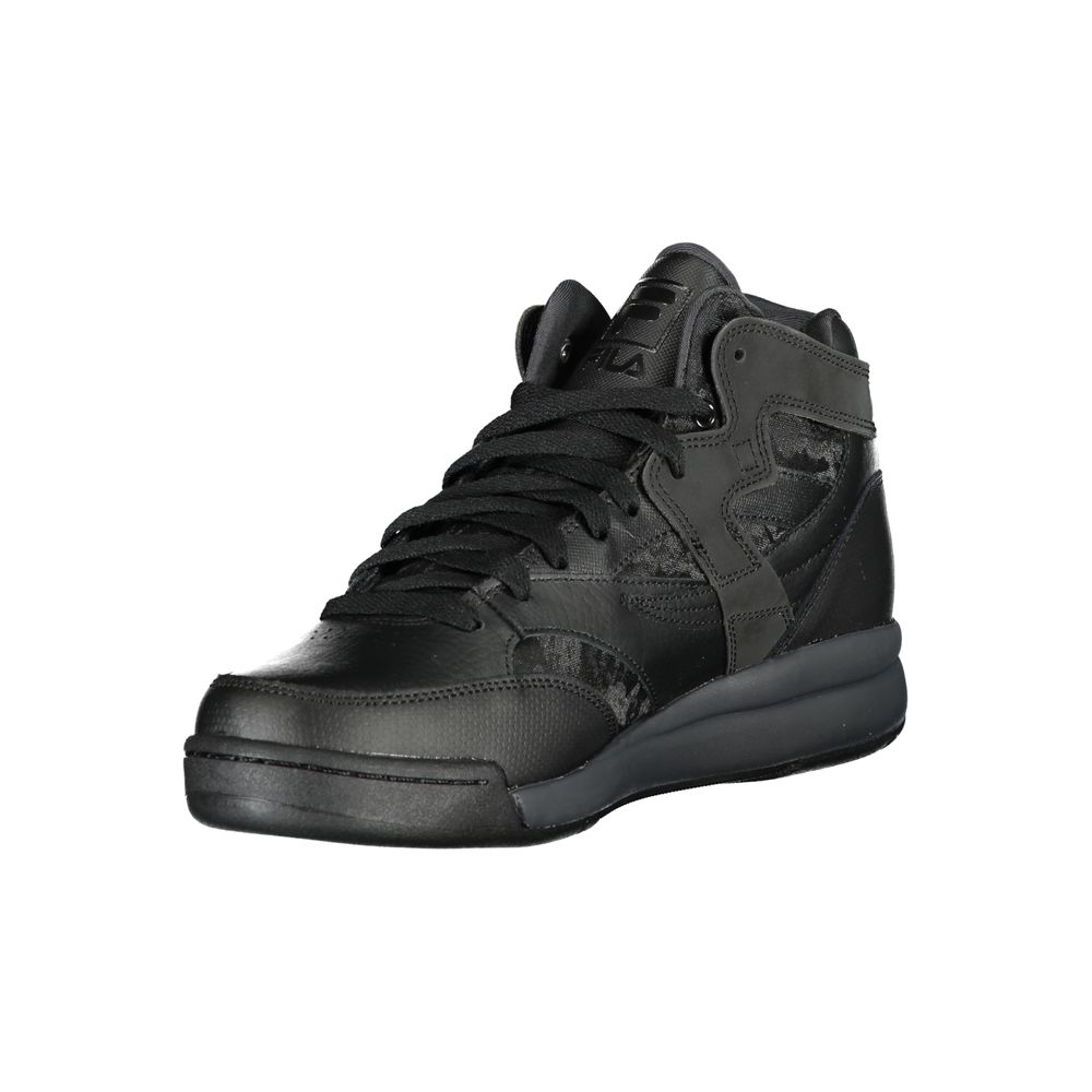 Nero Poliuretano Men Sneaker