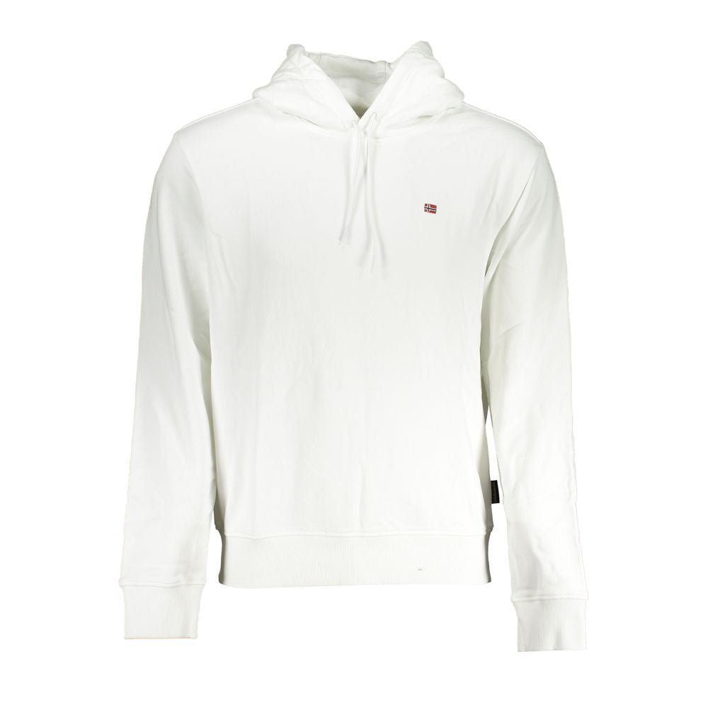 White Cotton Men Sweater