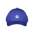 Blue Cotton Men Polo
