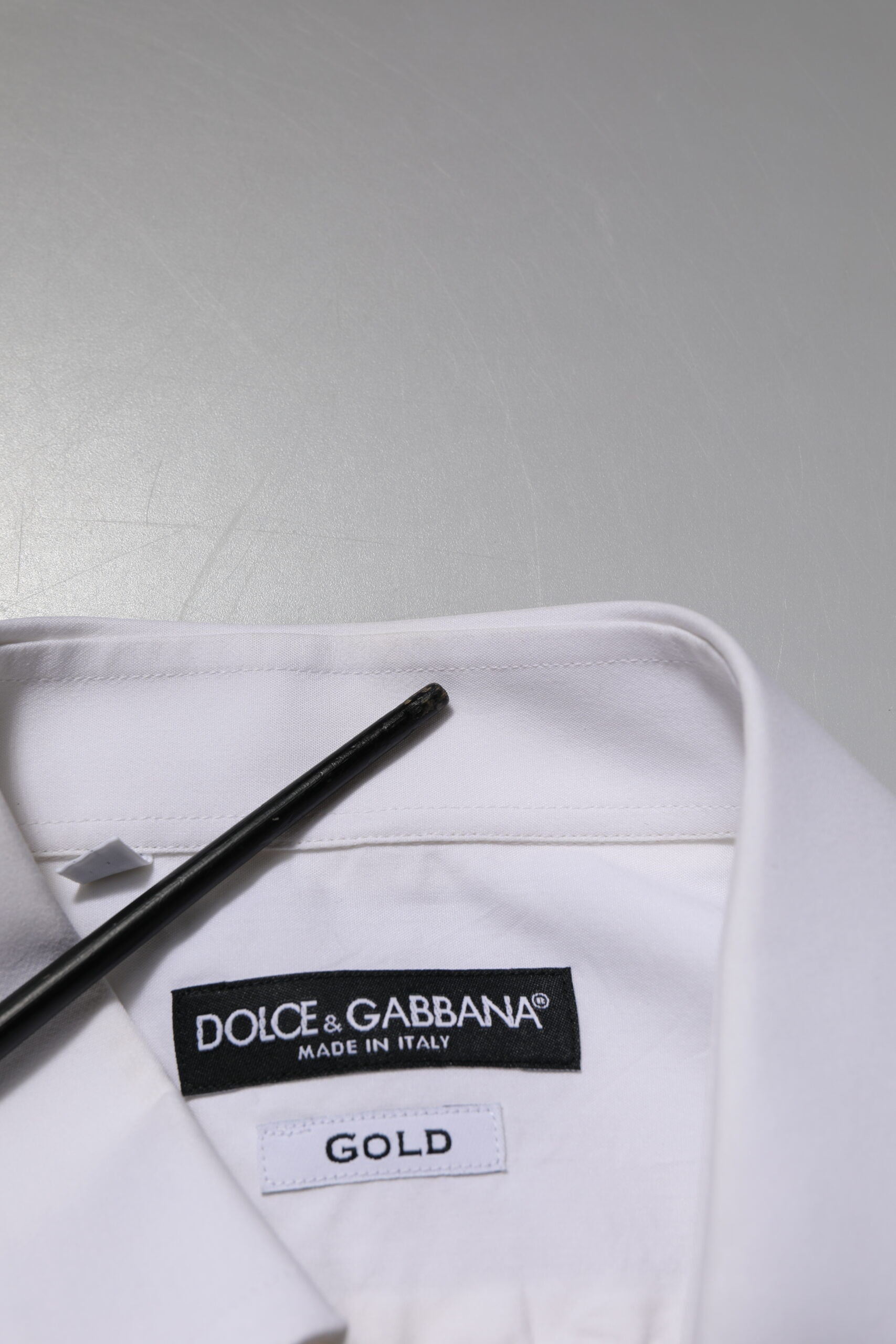 White GOLD Cotton Poplin Dress Formal Shirt