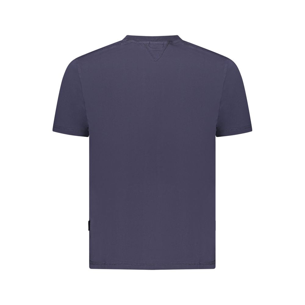 Blue Organic Cotton Men T-Shirt