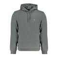 Green Cotton Men Sweater