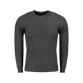 Nero Viscosa Uomo Maglia