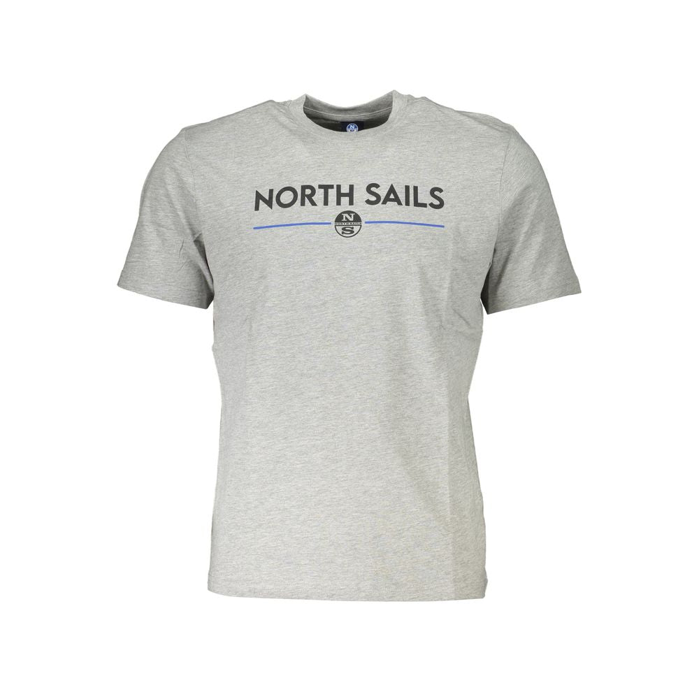 Grigio Cotton Men T-Shirt